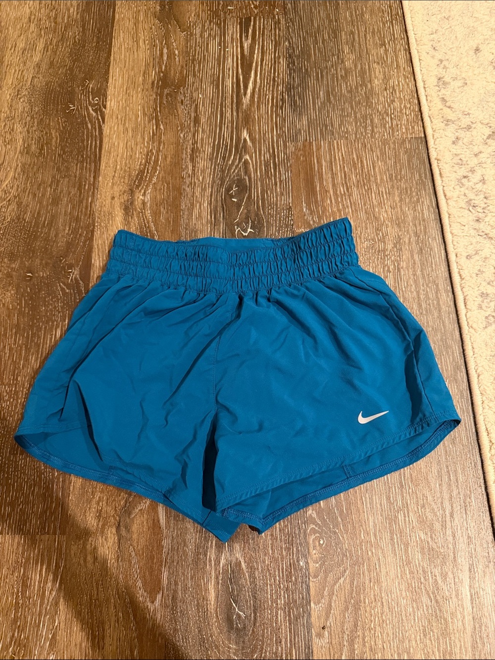 Nike Women's Blue Athletic Running Shorts